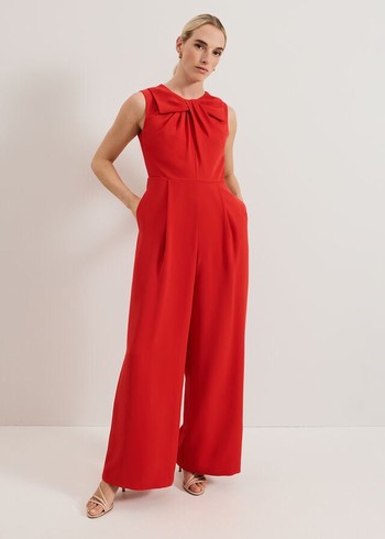 Phase Eight Saffron Dress Red Canada | RAUNMH-732